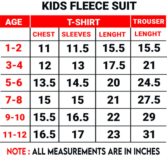 Multi Bear Printed Kids Winter Suit