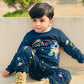 Blue Spaceship Kids Wear