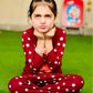 Maroon Teddy Bear Kids Wear