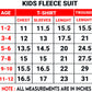 Triangle Panel Printed Kids Winter Suit