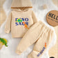 Dinosaur Printed Kids Winter Suit